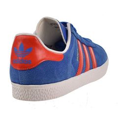 Adidas Original Gazelle 2 J Suede Big Kids' Shoes Blue-Red – Sports Plaza NY
