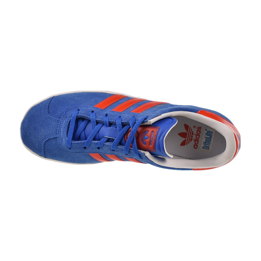 Adidas Original Gazelle 2 J Suede Big Kids' Shoes Blue-Red Sports Plaza NY Adidas Original Gazelle 2 J Suede Big Kids' Shoes Blue-Red Sports Plaza NY
