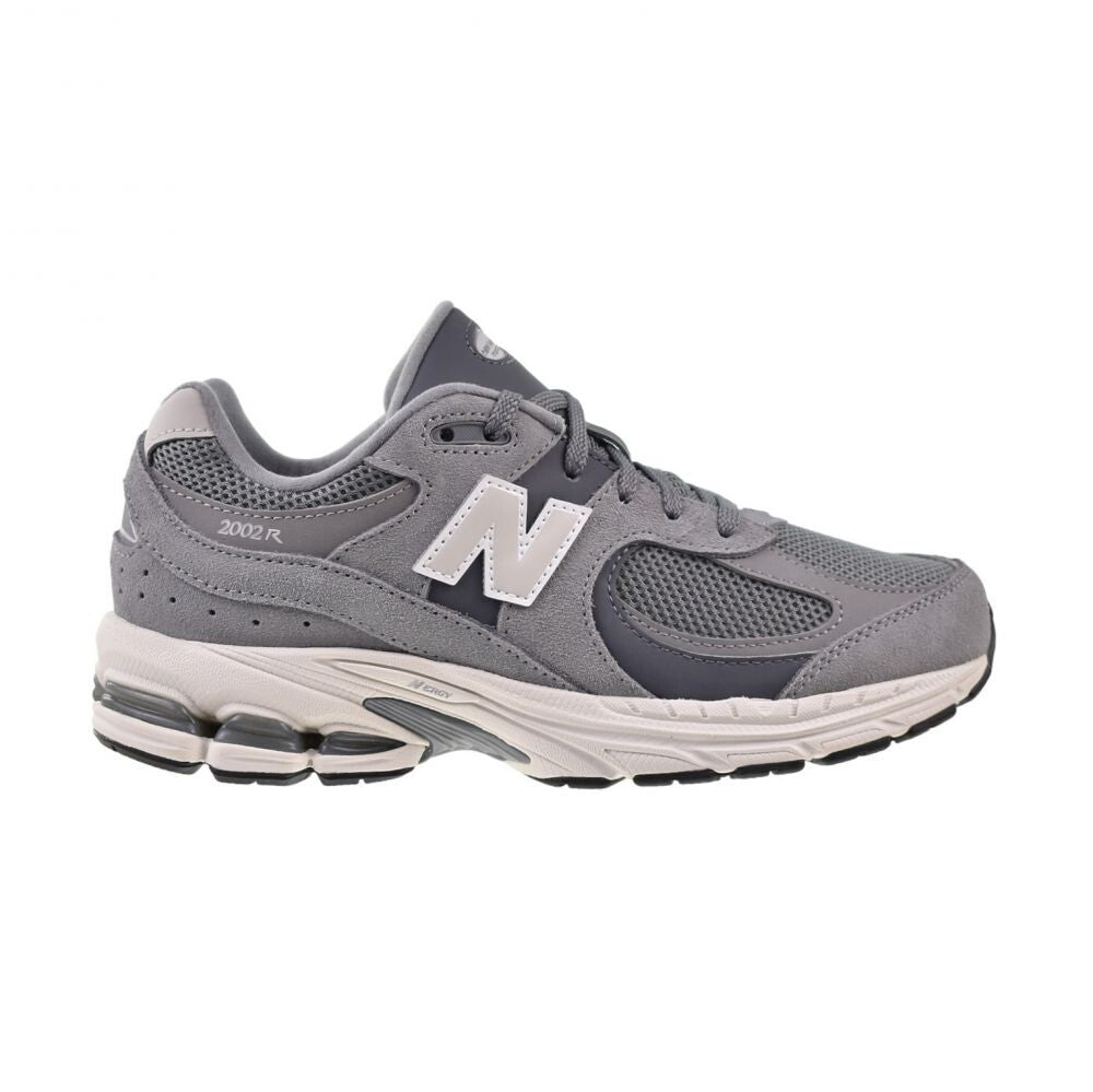 New Balance 2002 (WIDE) Big Kids' Shoes Steel/White