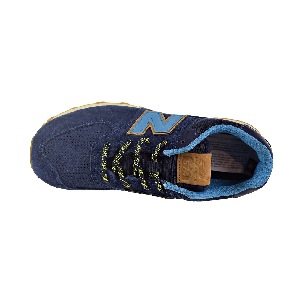 New Balance 574 Suede Big kids' Shoes Pigment/Cadet – Sports Plaza NY