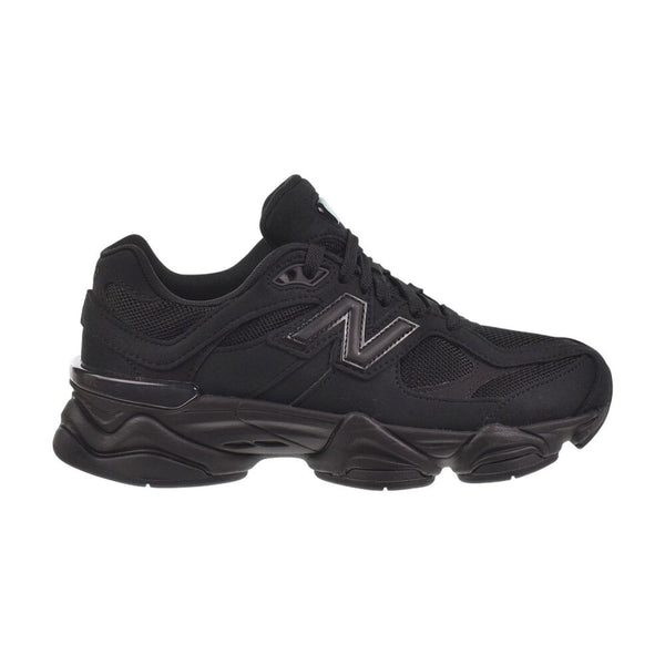 New Balance 9060 (Wide) Big Kids' Shoes Black/Black gc9060-bb-W