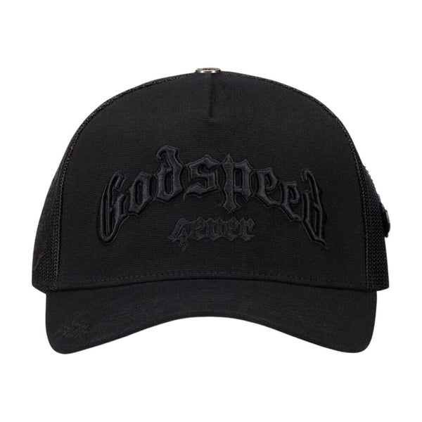 Godspeed Forever Trucker Men's Snapback Hat Vanta  gdspd13-va