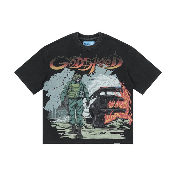 Godspeed Khaos NG Men's T-Shirt Black gdspd33-bl