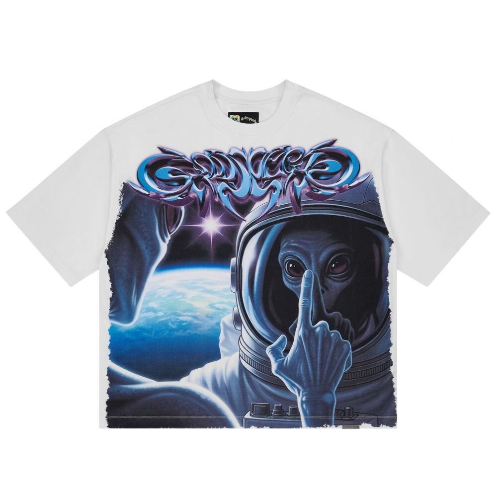 Godspeed First Contact Men's T-Shirt White gdspd43-wh
