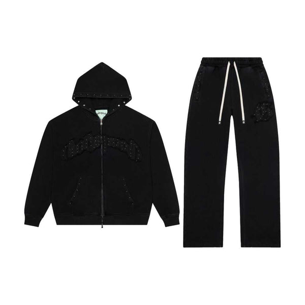 Godspeed Symmetric Studded Men's Sweatsuit Black gdspd62-bk