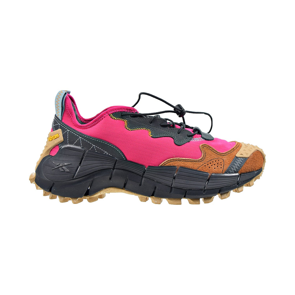 Reebok Zig Kinetica II Edge Flintstones/Jetsons Men's Shoes Pursuit Pink-Grey gy3980 (8.5 M US)