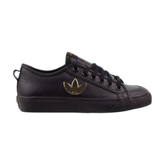 adidas nizza black leather
