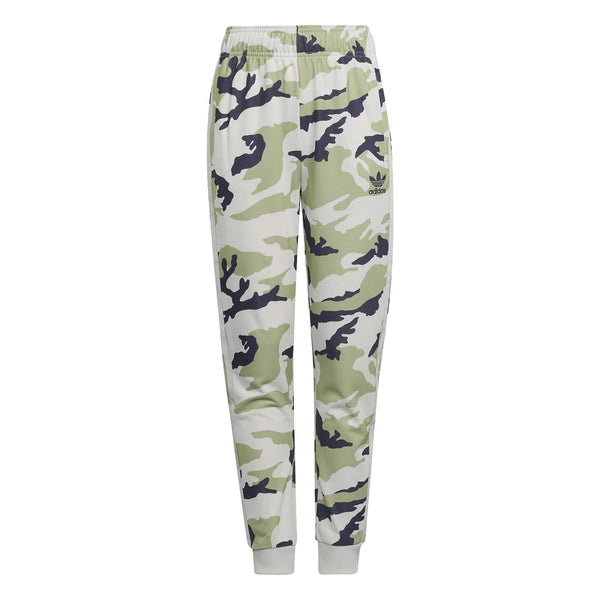 Adidas Camo SST Big Kids' Pants Orbit Grey-Magic Lime-Shadow Navy