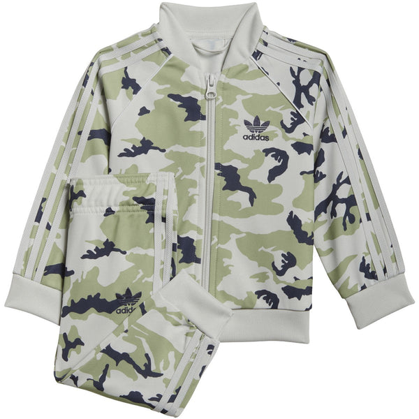 Adidas Camo SST Kids' Set Orbit Grey-Magic Lime-Shadow Navy