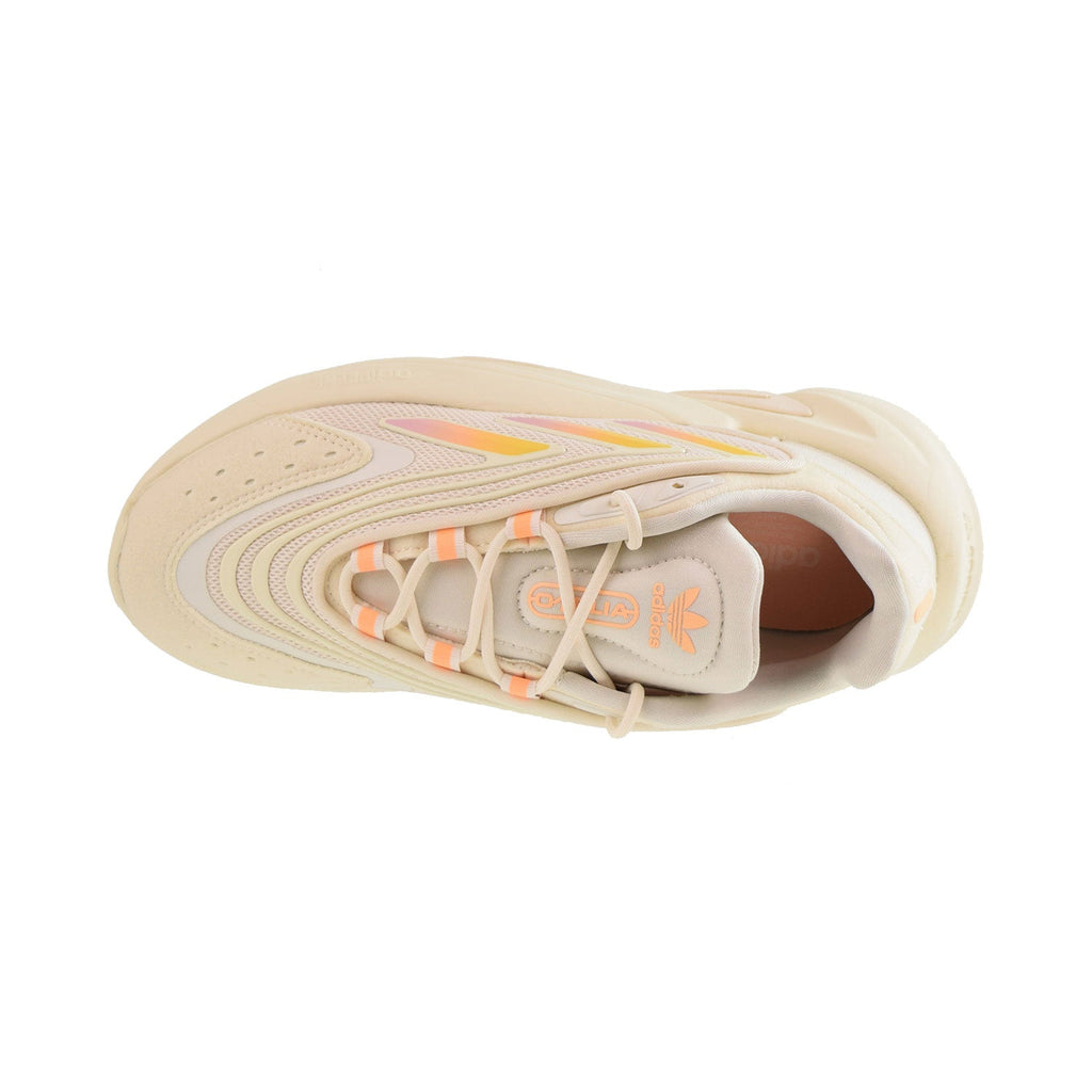 Adidas Ozelia Women's Shoes Cream White-Sand Strata-Acid Orange – Sports  Plaza NY