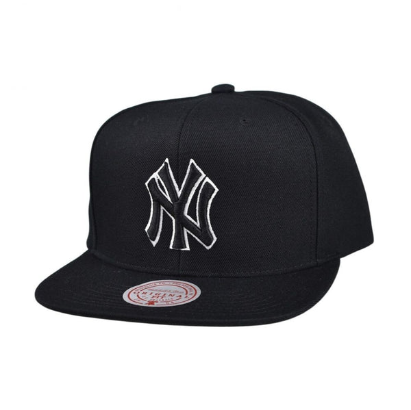Mitchell & Ness OG NY Yankees Men's Snapback Hat Black hs20757-nyyblck