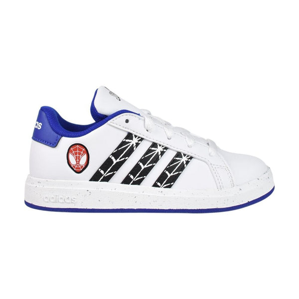 Adidas Grand Court Spider-Man  Little Kids' Shoes Wht/Blue/Red id8025