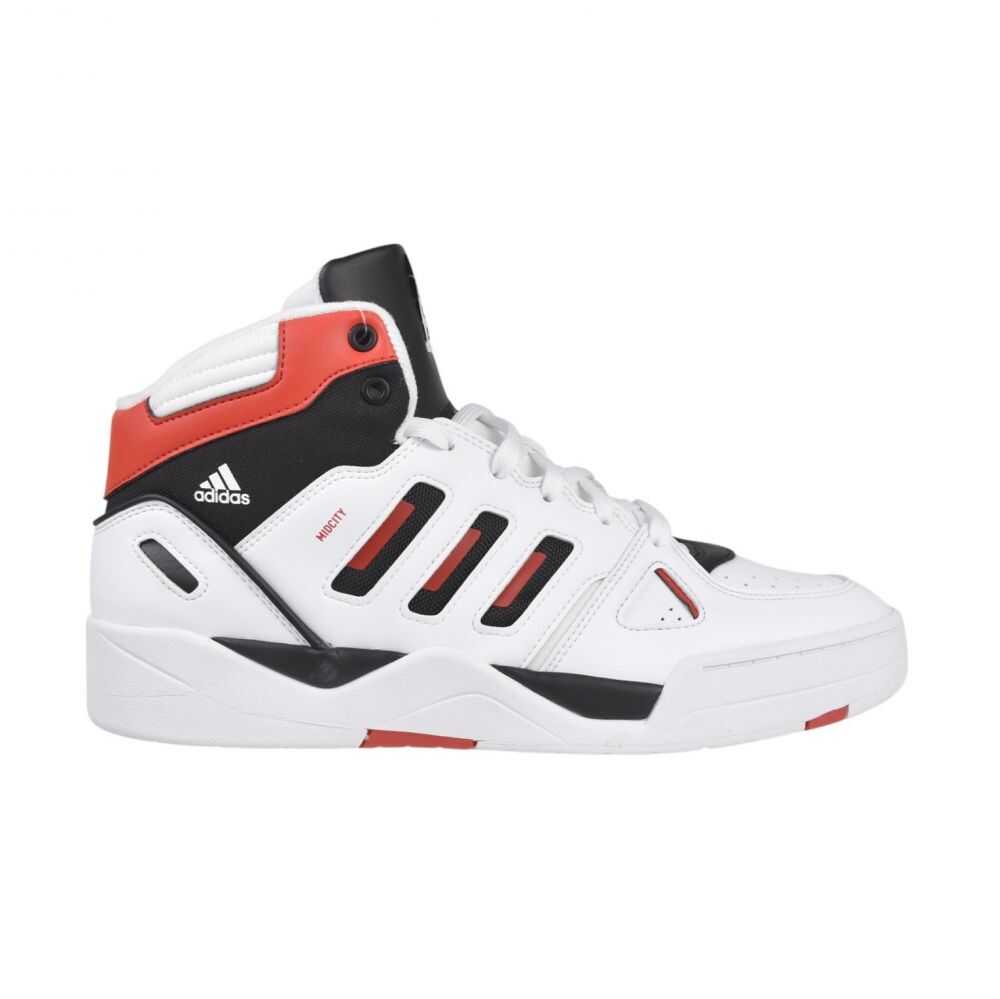 Adidas Midcity Mid Men's Shoes White/Black/Red ih0319