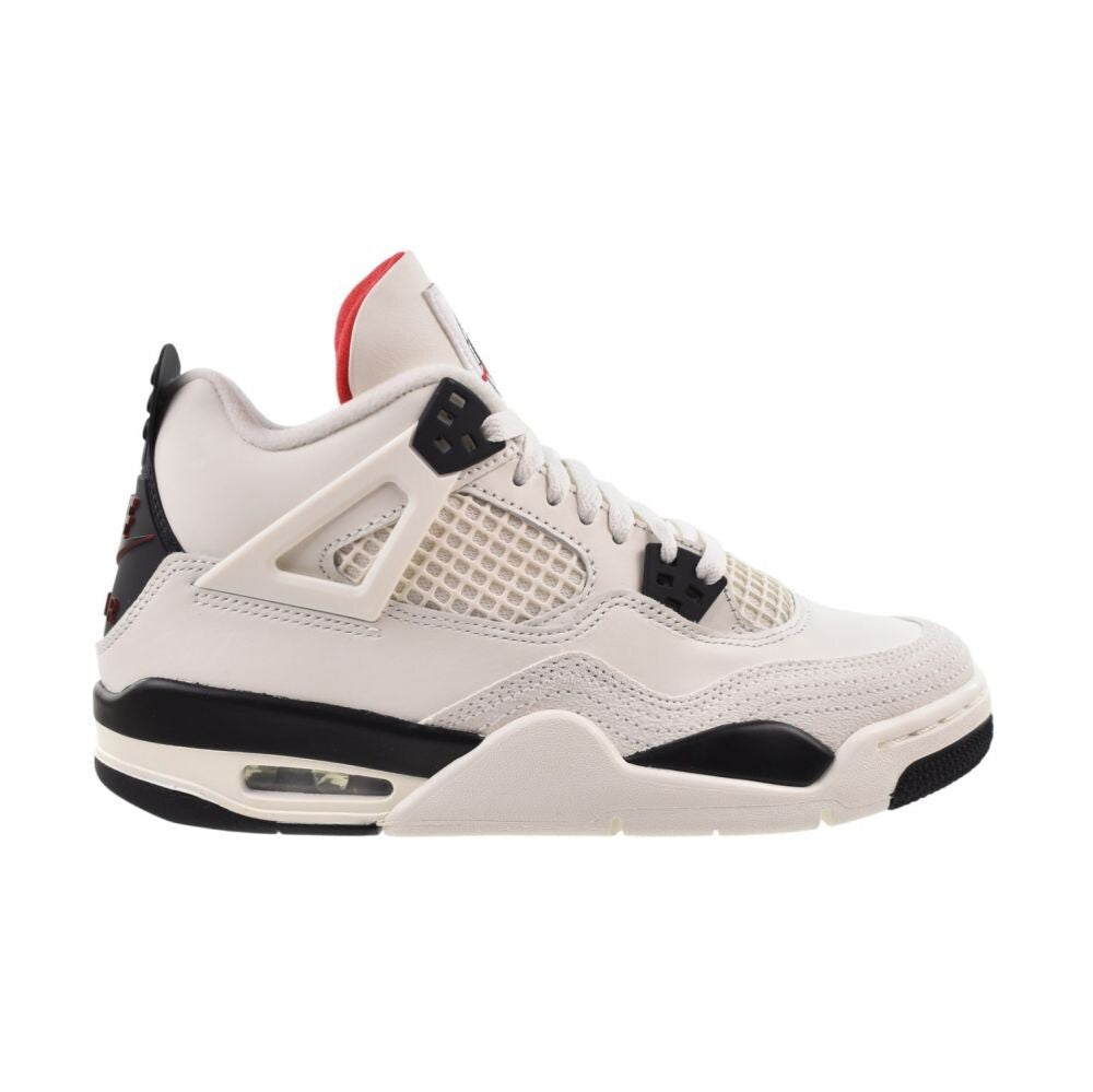 Jordan 4 Retro OG (GS) "Flight Club" Big Kids' Shoes Sail/Black im4026-100