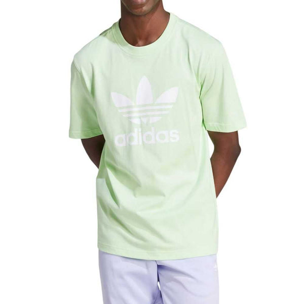Adidas Adicolor Trefoil Men's T-Shirt Semi Green Spark  ir7979-sgs
