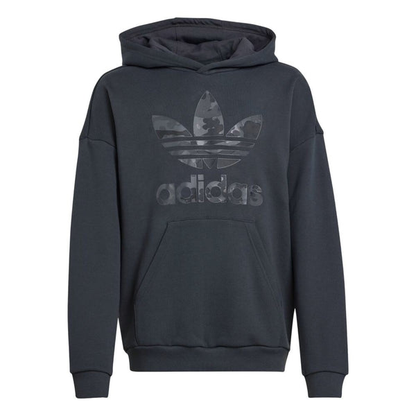 Adidas Trefoil Kids' Hoodie Carbon iy1755-carbon