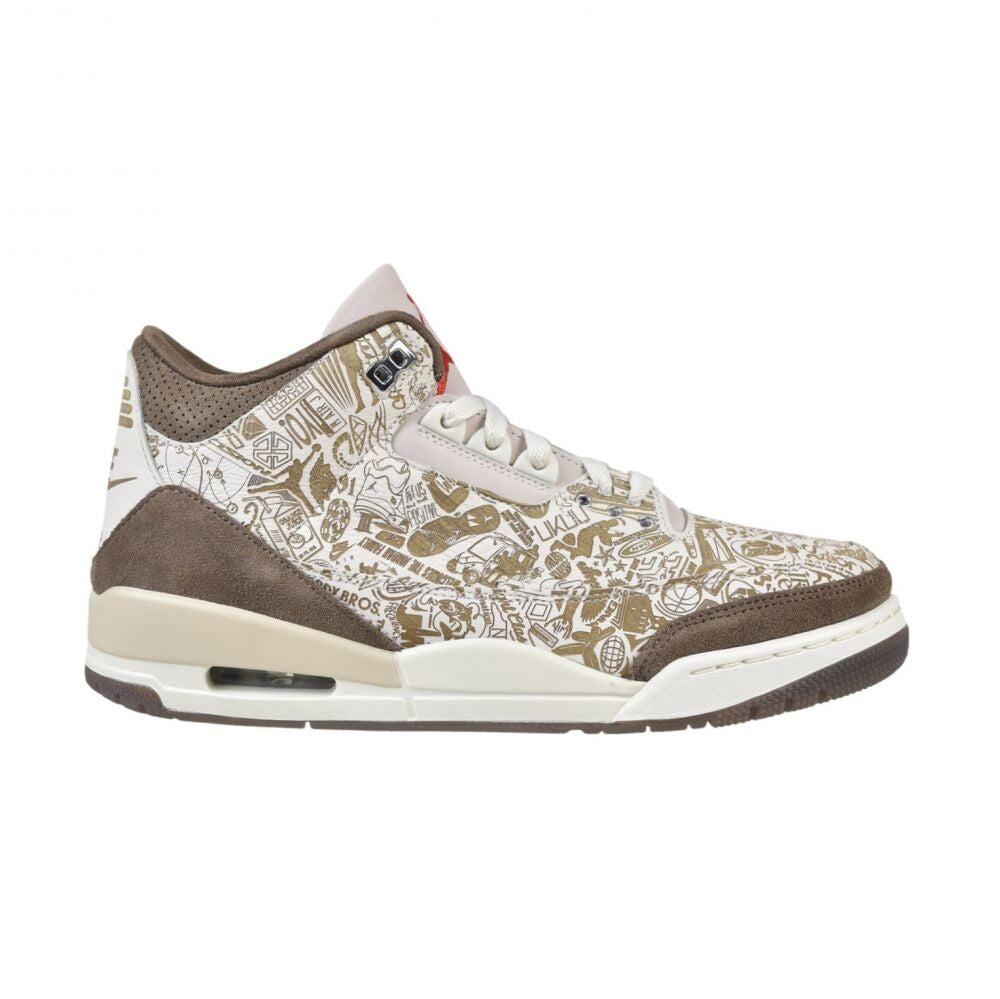 Air Jordan 3 Retro "Laser" Men's Shoes Phantom/University Red ja1369-001