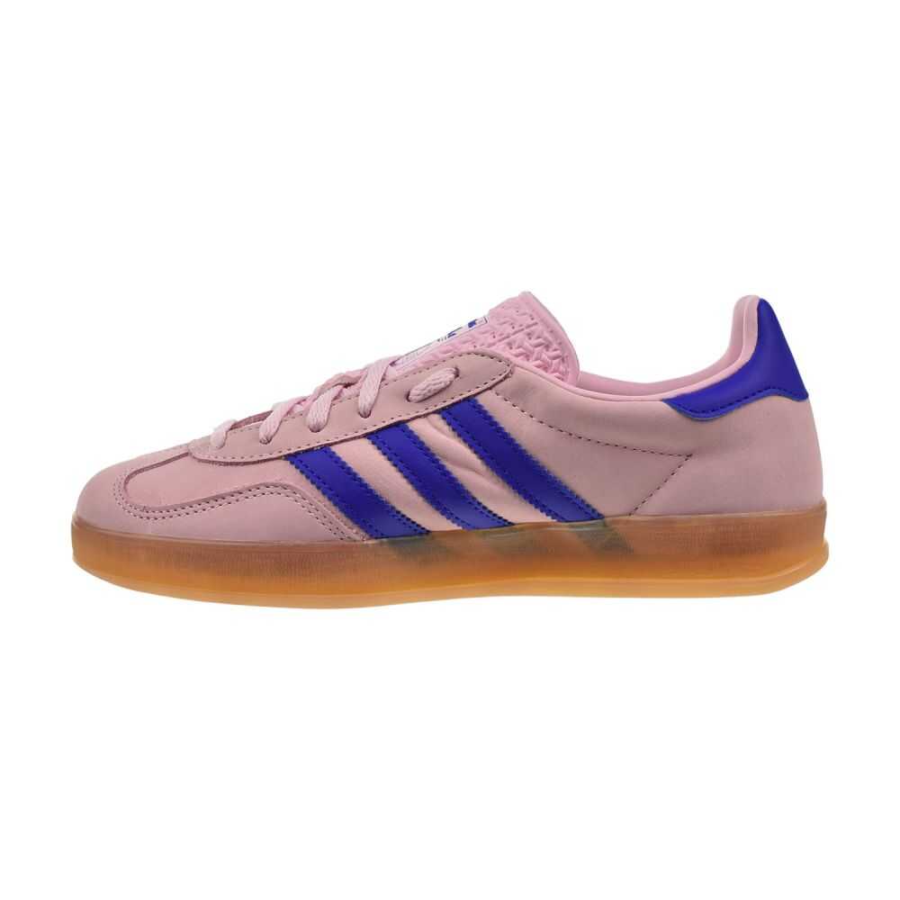 Adidas Gazelle Indoor Women's Shoes Clear Pink/Lucid Blue ji1371 – Sports  Plaza NY