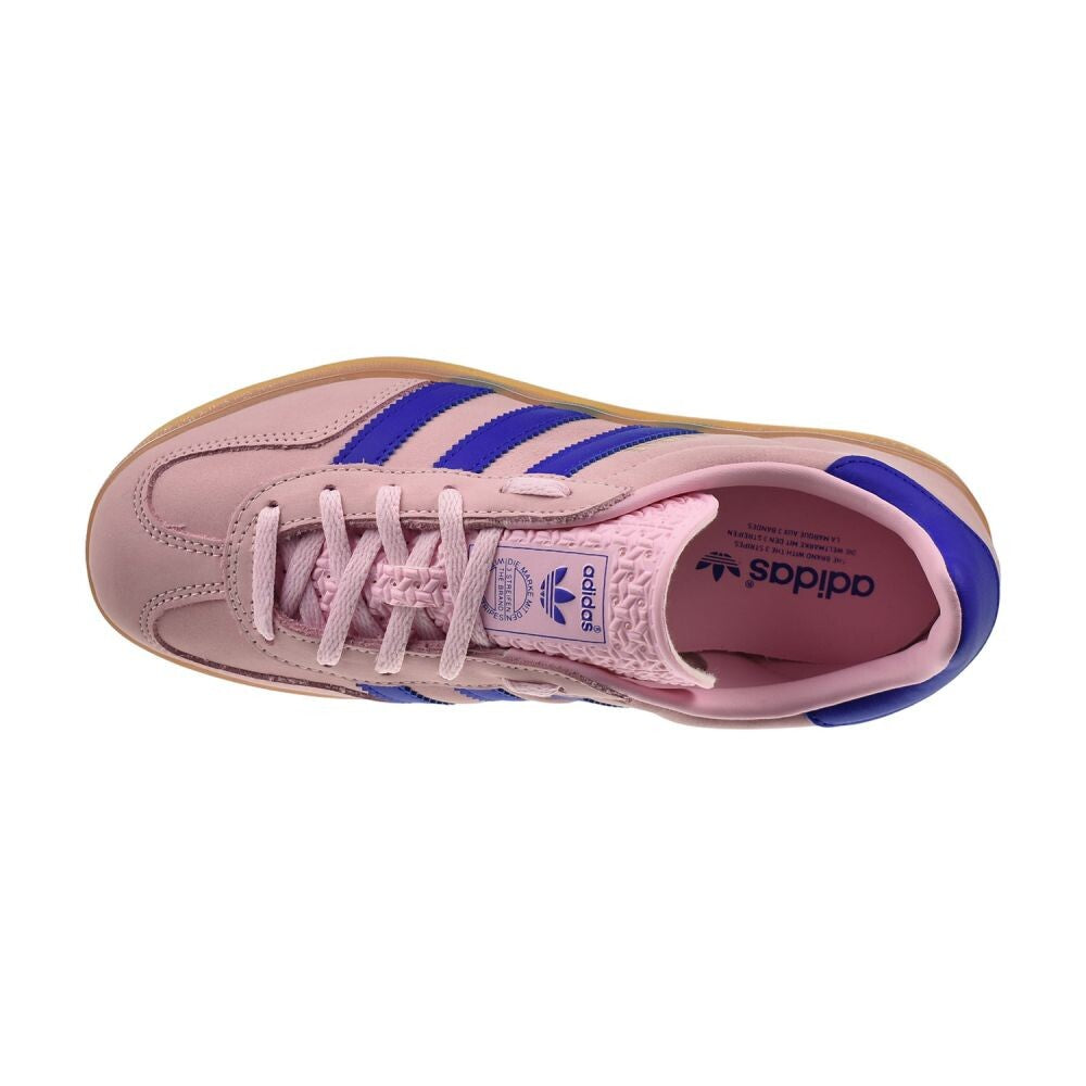 Adidas Gazelle Indoor Women's Shoes Clear Pink/Lucid Blue ji1371 – Sports  Plaza NY