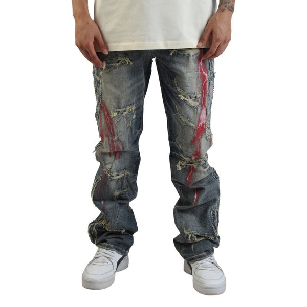 Smoke Rise Paradise Color Weft Men's Jeans jp25529-hb