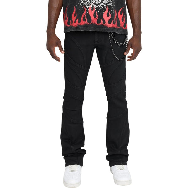 Smoke Rise Engineered Pant Men's Jeans Glow Black jp26s418-gb
