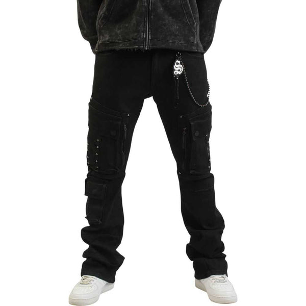 Smoke Rise Utility Men's Jeans Glow Black jp26s443-gb