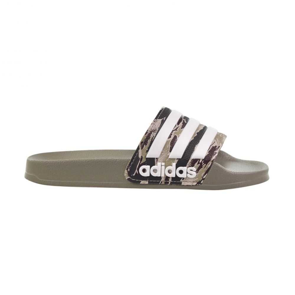 Adidas Adilette Shower Kids' Clogs Green/Silver jq2160