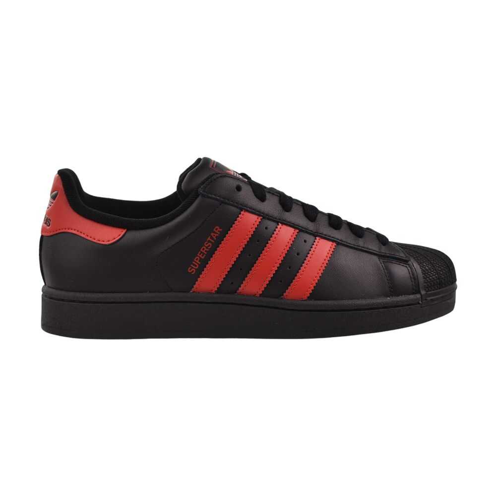 Adidas Superstar II Men's Shoes Black/Better Scarlet/Black jq2309