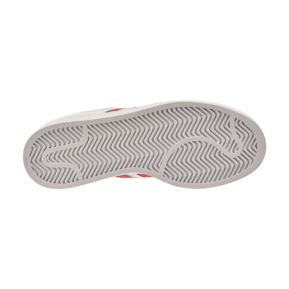 Men's adidas Superstar II Shoes -Cloud White / Better Scarlet / Core Black 9.5