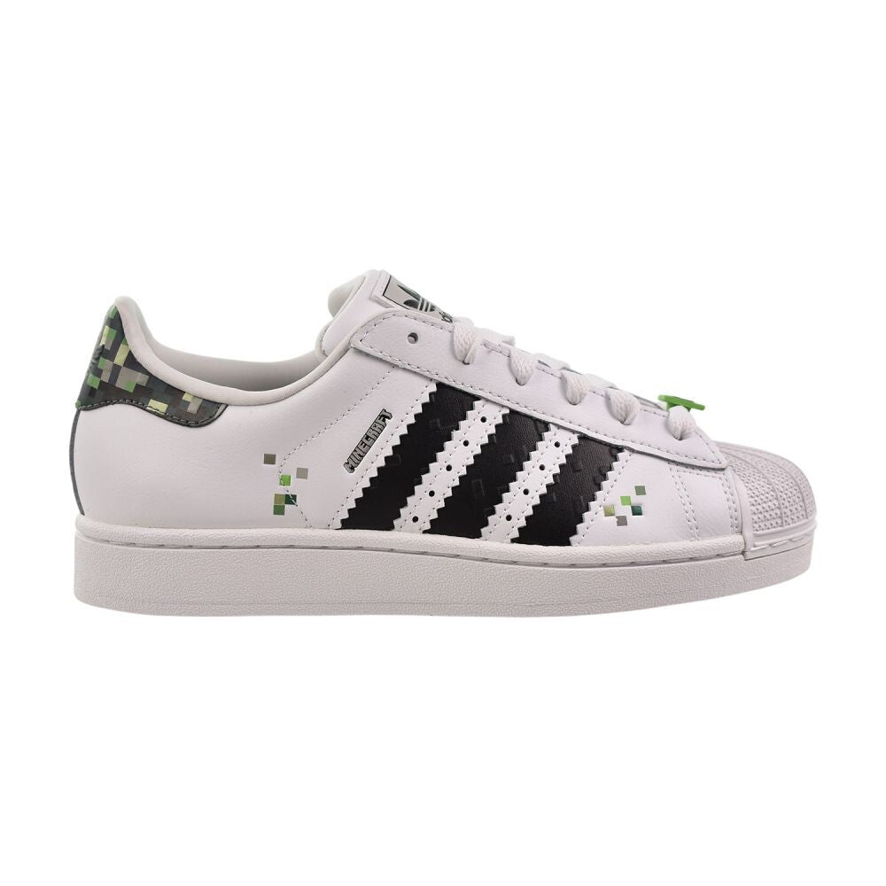 Adidas Superstar II J x Minecraft Big Kids' Shoes White/Black