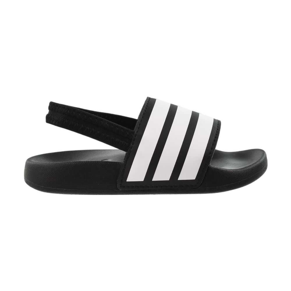 Adidas Adilette Estrap C Little Kids' Slides Core Black/White jr5328