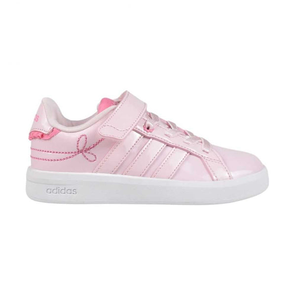 Adidas Grand Court 3.0 Girls EL Little Kids' Shoes Pink ki8117