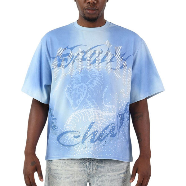 Smoke Rise Sanity SS Men's T-Shirt Blue Bell kt26f557-bluebell