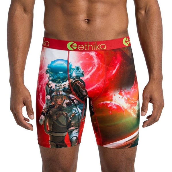 Ethika Red Planet Men's Boxers Red/Multi mhoaak2501-ast