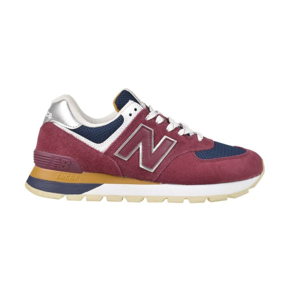 New Balance Classics Men's Shoes Burgundy/Grey ml574-dhr