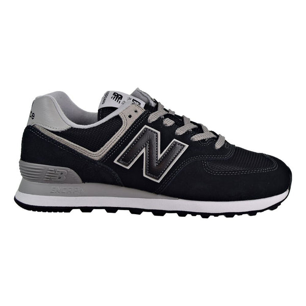 New Balance Classics 2E (WIDE) Men's Shoes Black/White ml574-egk-2e