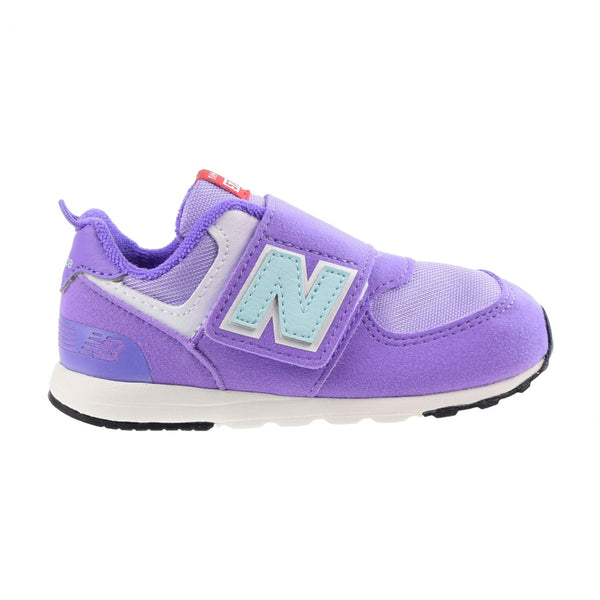 New Balance 574 New-B Hook & Loop Toddlers Shoes Violet Crush