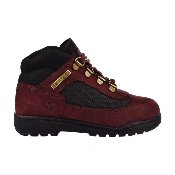 Timberland Toddler Field Boots Burgundy Nubuck