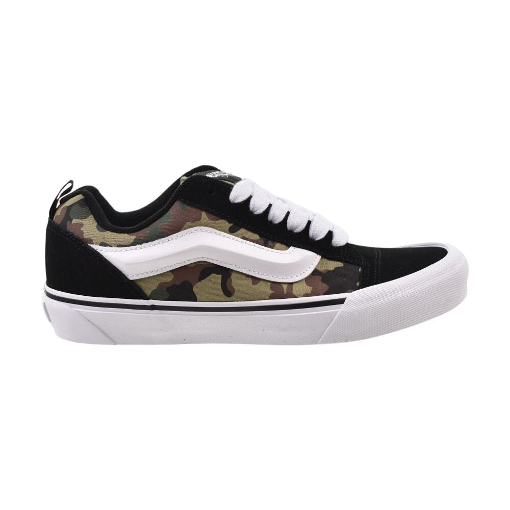 Vans Knu School Men's Shoes Black/Green vn000d22-yj7