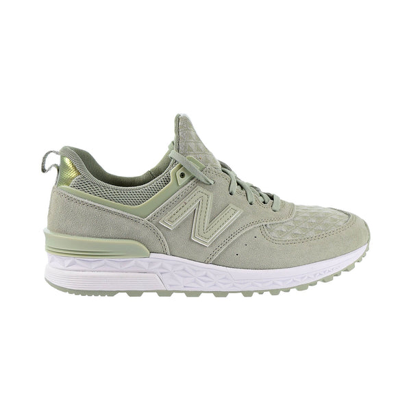 New Balance 574 Women's Shoes Silver Mint