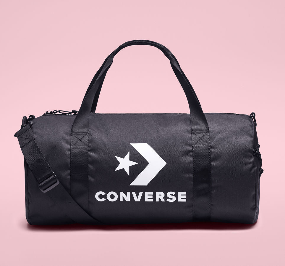 Converse Unisex Sports Duffel Bag Black