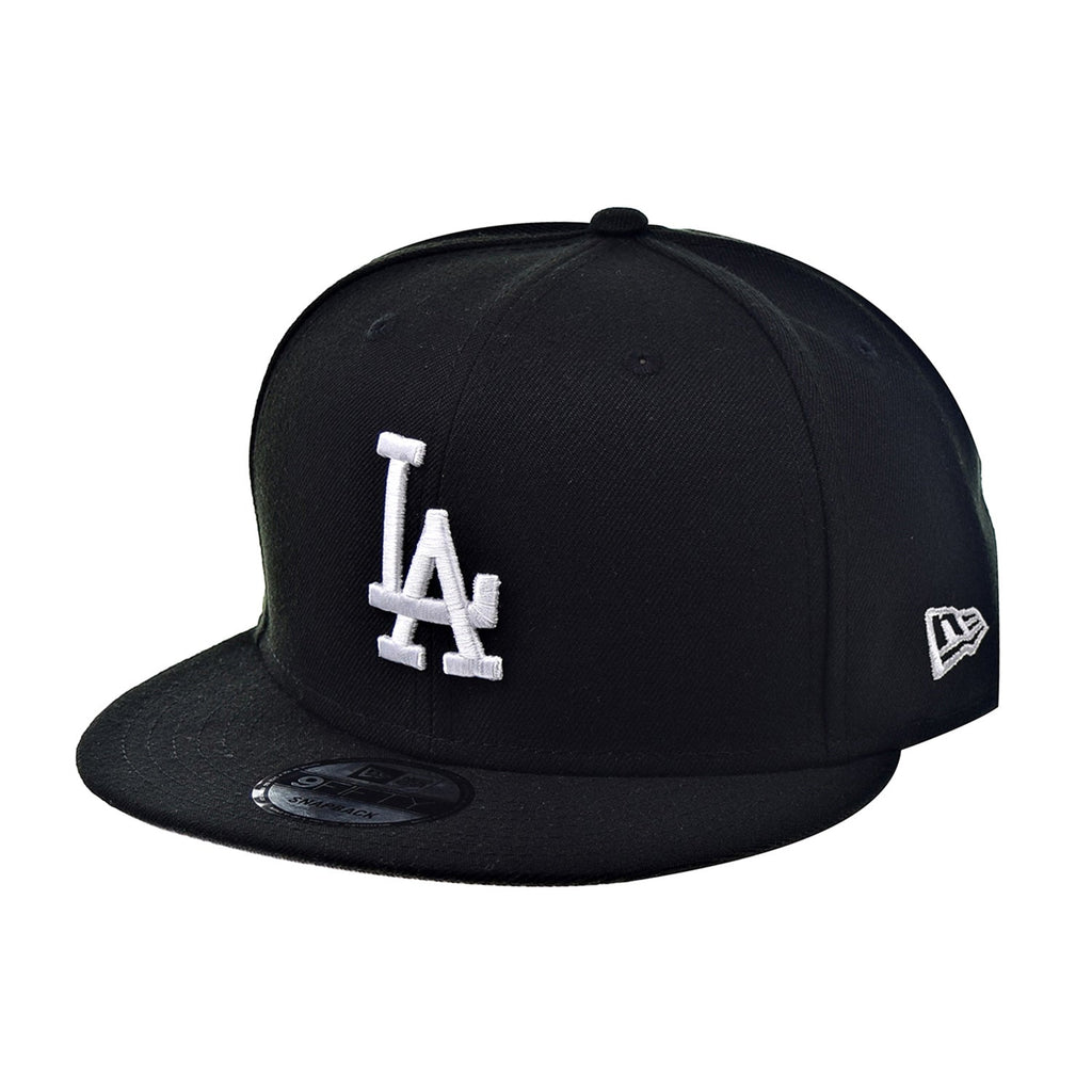 New Era Los Angeles Dodgers 9Fifty Men's Snapback Hat Black-White