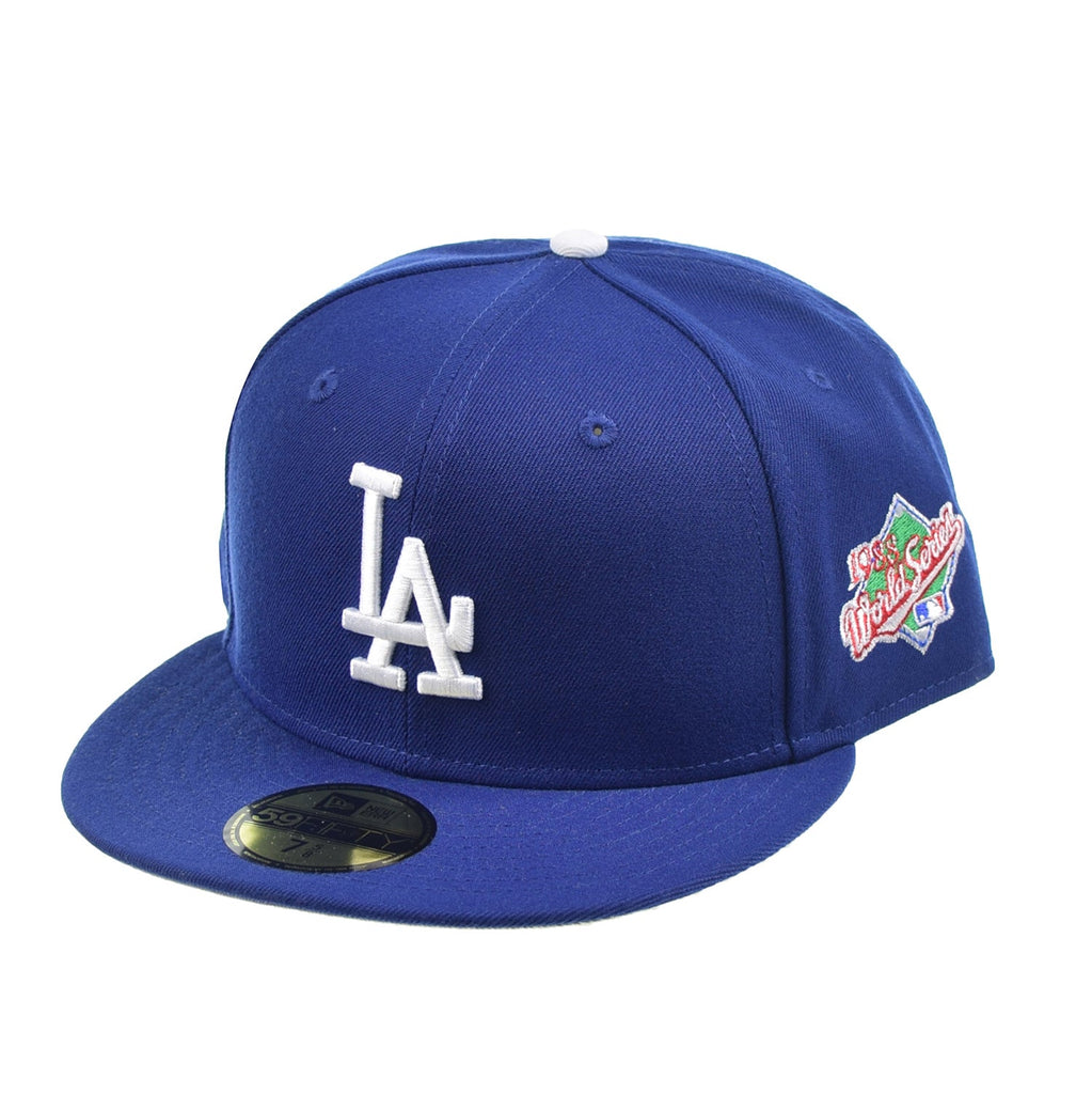 New Era Los Angeles Dodgers 1988 World Series Wool 59Fifty Fitted Men's Hat Blue