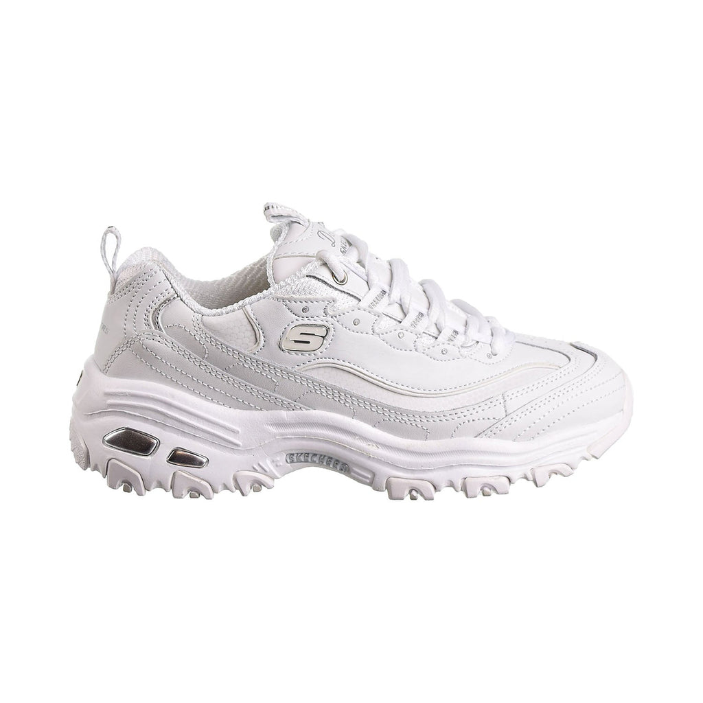 Skechers D'Lites Fresh Start Women's Shoes White/Silver