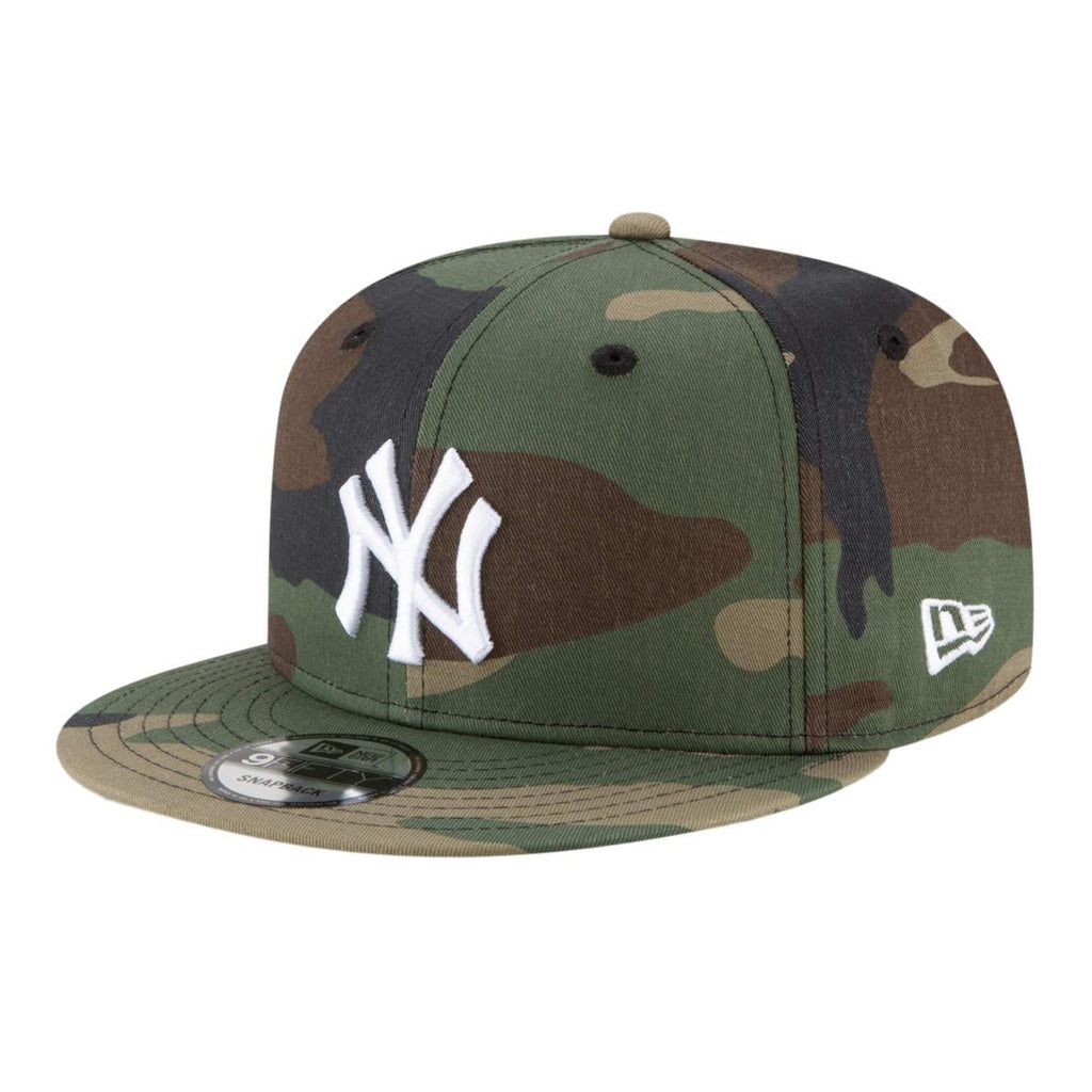 New Era New York Yankees Camo Basic 9Fifty Snapback Cap Hat Camoflauge