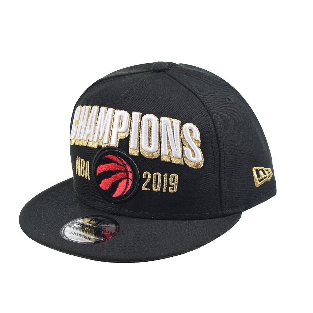 New Era Toronto Raptors 9Fifty 2019 NBA Final Champions Men's Snapback Hat Black