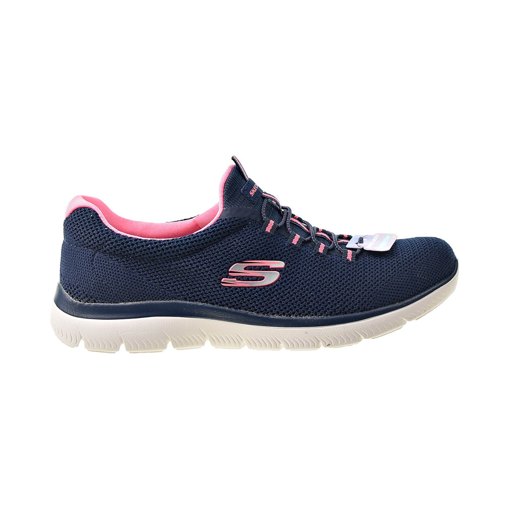 Skechers Summits Cool Classic Women's Shoes Navy-Pink