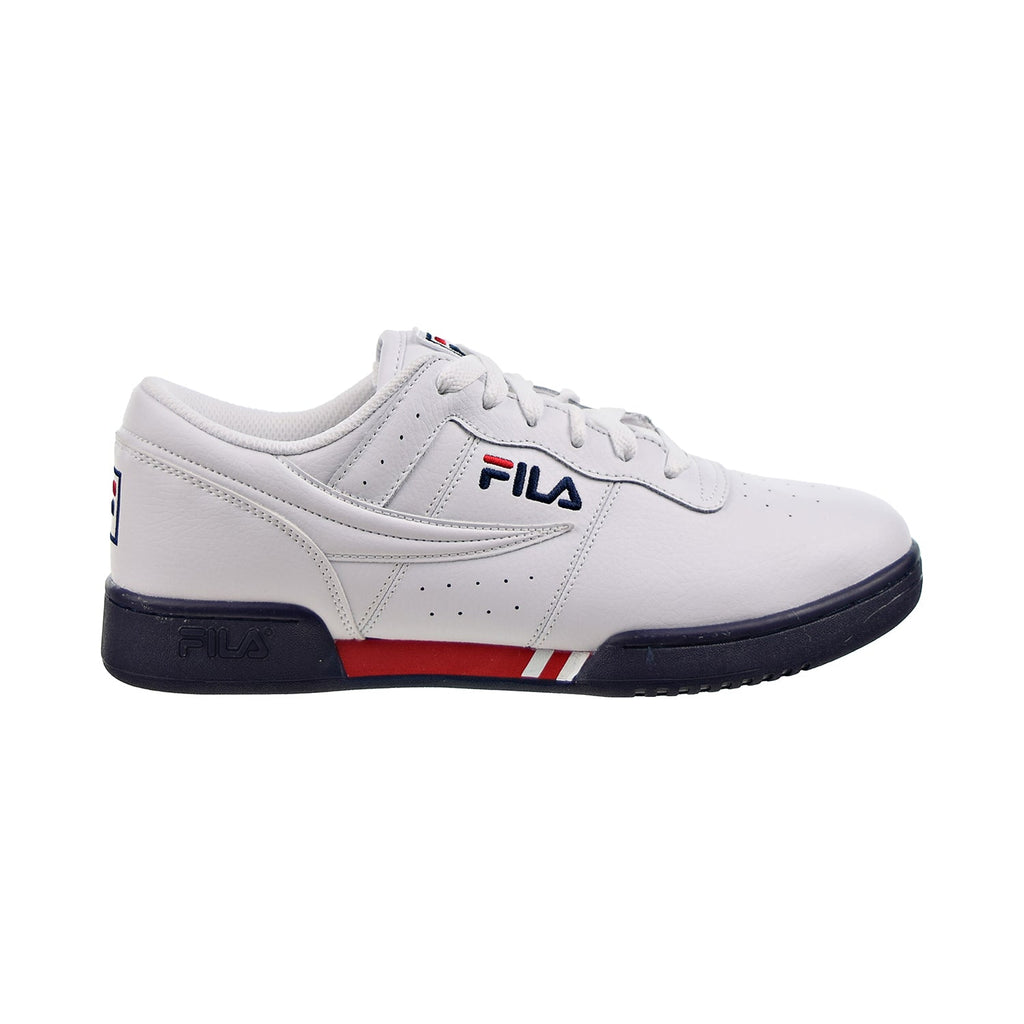 Fila Original Fitness OP Men's Shoes White-Fila Navy-Fila Red