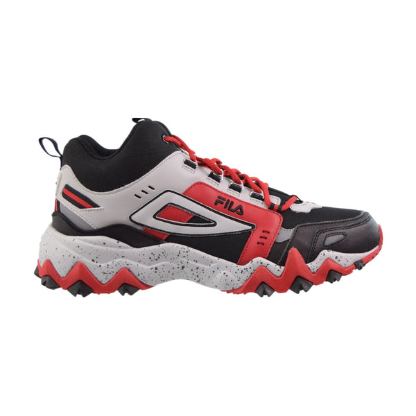 Fila Oakmont TR Mid Men's Shoes Black-Glacier Gray-Fila Red