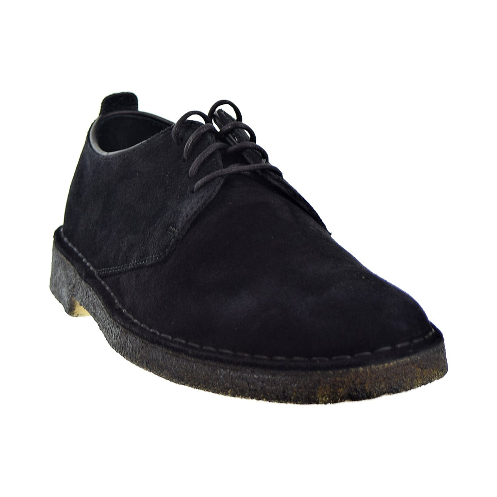 clarks desert london black